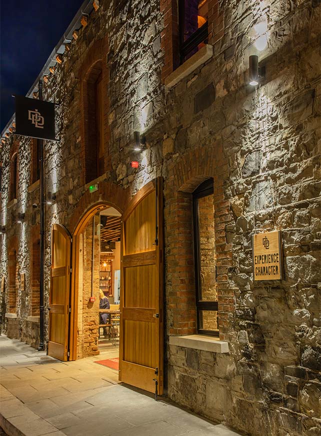 Whiskey Distillery Entrance 